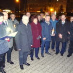 Obchody 95. miesięcznicy katastrofy smoleńskiej w Starachowicach / Tomasz Piwko / Radio Kielce