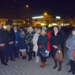 Obchody 95. miesięcznicy katastrofy smoleńskiej w Starachowicach / Tomasz Piwko / Radio Kielce