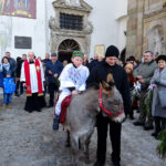 Uroczystości Niedzieli Palmowej w sanktuarium na Świętym Krzyżu / Tomasz Piwko / Radio Kielce