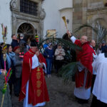 Uroczystości Niedzieli Palmowej w sanktuarium na Świętym Krzyżu / Tomasz Piwko / Radio Kielce