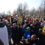 Uroczystości Niedzieli Palmowej w sanktuarium na Świętym Krzyżu / Tomasz Piwko / Radio Kielce