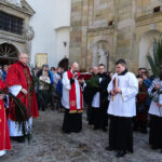 Uroczystości Niedzieli Palmowej w sanktuarium na Świętym Krzyżu / Tomasz Piwko / Radio Kielce