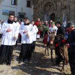 Uroczystości Niedzieli Palmowej w sanktuarium na Świętym Krzyżu / Tomasz Piwko / Radio Kielce