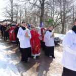 Uroczystości Niedzieli Palmowej w sanktuarium na Świętym Krzyżu / Tomasz Piwko / Radio Kielce