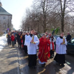 Uroczystości Niedzieli Palmowej w sanktuarium na Świętym Krzyżu / Tomasz Piwko / Radio Kielce
