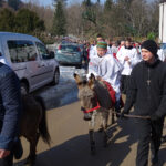 Uroczystości Niedzieli Palmowej w sanktuarium na Świętym Krzyżu / Tomasz Piwko / Radio Kielce