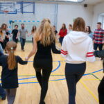 Obchody dnia św. Patryka. Warsztaty taneczne / Grażyna Szlęzak-Wójcik / Radio Kielce