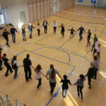 Obchody dnia św. Patryka. Warsztaty taneczne / Grażyna Szlęzak-Wójcik / Radio Kielce