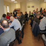 Sesja Rady Gminy Obrazów w trakcie której odbyła się dyskusja z mieszkańcami na temat budowy masztu telefonii komórkowej / Grażyna Szlęzak-Wójcik / Radio Kielce