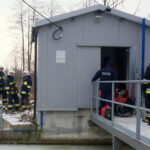 Wypadek w elektrowni wodnej w Bieleckich Młynach, w powiecie kieleckim / Michał Kita / Radio Kielce