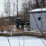 Wypadek w elektrowni wodnej w Bieleckich Młynach, w powiecie kieleckim / Michał Kita / Radio Kielce