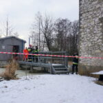 Wypadek w elektrowni wodnej w Bieleckich Młynach, w powiecie kieleckim / Michał Kita / Radio Kielce