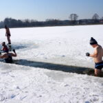 Morsowanie w zalewie w Strawczynie / Michał Kita / Radio Kielce