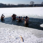 Morsowanie w zalewie w Strawczynie / Michał Kita / Radio Kielce