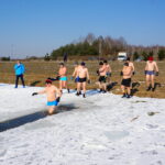 Morsowanie w zalewie w Strawczynie / Michał Kita / Radio Kielce