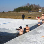 Morsowanie w zalewie w Strawczynie / Michał Kita / Radio Kielce