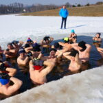 Morsowanie w zalewie w Strawczynie / Michał Kita / Radio Kielce