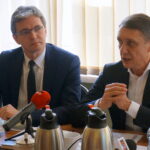 Spotkanie w sprawie lobbingu na rzecz budowy szybkiego połączenia kolejowego między Kielcami, a CPK / Wiktor Dziarmaga / Radio Kielce