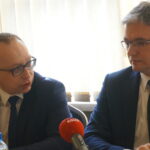 Spotkanie w sprawie lobbingu na rzecz budowy szybkiego połączenia kolejowego między Kielcami, a CPK / Wiktor Dziarmaga / Radio Kielce