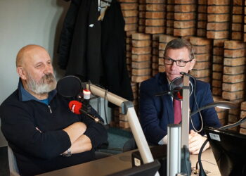 08.03.2018 radio Kielce. Punkty Widzenia. Ryszard Biskup i  Henryk Milcarz / Bartłomiej Zapała / Radio Kielce