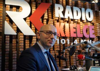 Marcin Perz, prezes Specjalnej Strefy Ekonomicznej w Starachowicach / Karol Żak / Radio Kielce