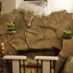 Grób Pański w klasztorze św. Karola Boromeusza na Karczówce / Kamil Król / Radio Kielce