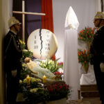 Grób Pański w kościele Matki Bożej Częstochowskiej w Kielcach / Michał Kita / Radio Kielce