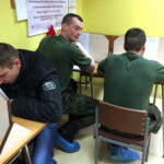 Akcja oddawania krwi przez żołnierzy z jednostki wojskowej w Sandomierzu / Grażyna Szlęzak - Wójcik / Radio Kielce