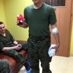 Akcja oddawania krwi przez żołnierzy z jednostki wojskowej w Sandomierzu / Grażyna Szlęzak - Wójcik / Radio Kielce