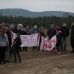 Interwencja: protestują, bo nie chcą kopalni / Piotr Michalski / Radio Kielce