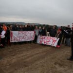 Interwencja: protestują, bo nie chcą kopalni / Piotr Michalski / Radio Kielce