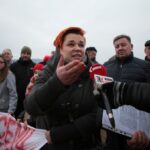 Interwencja: protestują, bo nie chcą kopalni / Piotr Michalski / Radio Kielce