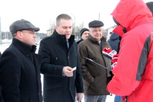 Suchedniów. Interwencja / Krzysztof Bujnowicz / Radio Kielce