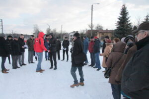 Suchedniów. Interwencja / Krzysztof Bujnowicz / Radio Kielce