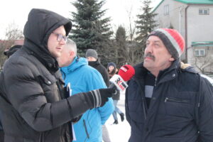 Suchedniów. Interwencja / Krzysztof Bujnowicz / Radio Kielce