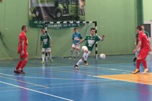 Mecz I ligi futsalu: EKOM Futsal Nowiny - FC Pyskowice / Kamil Król / Radio Kielce