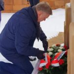 Spotkanie przed pomnikiem Józefa Piłsudskiego w Parku Miejskim / Anna Głąb / Radio Kielce