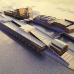 27.03.2018 Kielce. Politechnika Świętokrzyska. Wystawa najlepszych prac dyplomowych architektów. Rewitalizacja Wyspy Jaskółczej w Szczecinie / Jarosław Kubalski / Radio Kielce