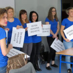 Sesja zdjęciowa kampanii społecznej „Jestem. Badam się!” / Klaudia Wnuk-Adamczyk