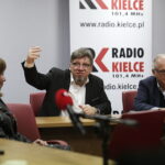 02.03.2018 Radio Kielce. Spotkanie prezesów rozgłośni regionalnych Polskiego Radia. Witold Kołodziejski, Przewodniczący Krajowej Rady Radiofonii i Telewizji i Krzysztof Czabański, przewodniczący Rady Mediów Narodowych / Jarosław Kubalski / Radio Kielce