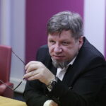 02.03.2018 Radio Kielce. Spotkanie prezesów rozgłośni regionalnych Polskiego Radia. Witold Kołodziejski, Przewodniczący Krajowej Rady Radiofonii i Telewizji / Jarosław Kubalski / Radio Kielce