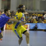 03032018 Kielce.  Liga Mistrzów. PGE Vive Kielce - Mieszkow Brześć. Dean Bombać / Jarosław Kubalski / Radio Kielce