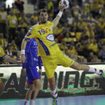 03032018 Kielce.  Liga Mistrzów. PGE Vive Kielce - Mieszkow Brześć. Krzysztof Lijewski / Jarosław Kubalski / Radio Kielce