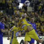 03032018 Kielce.  Liga Mistrzów. PGE Vive Kielce - Mieszkow Brześć. Krzysztof Lijewski / Jarosław Kubalski / Radio Kielce