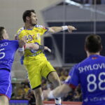 03032018 Kielce.  Liga Mistrzów. PGE Vive Kielce - Mieszkow Brześć. Krzysztof Lijewski / Jarosław Kubalski / Radio Kielce