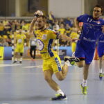 03032018 Kielce.  Liga Mistrzów. PGE Vive Kielce - Mieszkow Brześć. Mateusz Jachlewski / Jarosław Kubalski / Radio Kielce