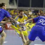 03032018 Kielce.  Liga Mistrzów. PGE Vive Kielce - Mieszkow Brześć. Uros Zorman / Jarosław Kubalski / Radio Kielce