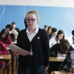 05.03.2018 Kielce. Finał VI Świętokrzyskiego Turnieju Językowego w V LO im. ks. Piotra Ściegiennego / Jarosław Kubalski / Radio Kielce