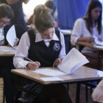 05.03.2018 Kielce. Finał VI Świętokrzyskiego Turnieju Językowego w V LO im. ks. Piotra Ściegiennego / Jarosław Kubalski / Radio Kielce