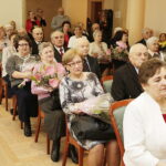 06.03.2018 Kielce.  Pary małżeńskie obchodzące 50 lecie pożycia otrzymały z rąk prezydenta Wojciecha Lubawskiego i Dariusza Kozaka, przewodniczącego Rady Miasta pamiątkowe medale / Jarosław Kubalski / Radio Kielce